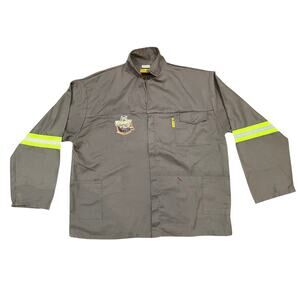 Dromex Workwear Jacket 2XL Grey Reflective Liberty Kidz Racing Streetwear